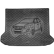 ACI VOLVO XC60, 08-13 rubber boot liner black with car illustration - Boot Tray