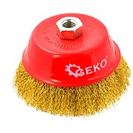 GEKO rotační kartáč hrnkový 125 mm M14   - Sanding Brush