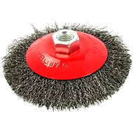 GEKO rotační kartáč hrnkový vlnitý drát 115 mm M14   - Sanding Brush