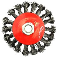 GEKO rotační kartáč radiální copánkový 100  mm M14   - Sanding Brush