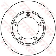 TRW Brzdový kotouč DF1209 sada 2ks - Brake Disc
