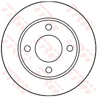 TRW Brzdový kotouč DF1543 sada 2ks - Brake Disc