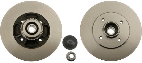TRW Brake disc DF2706BS set of 2 - Brake Disc