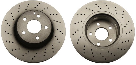 TRW Brake disc DF4149S set of 2 - Brake Disc