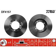 TRW Brzdový kotouč DF4157 sada 2ks - Brake Disc
