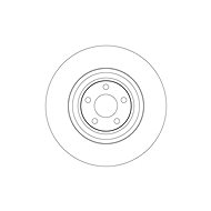 TRW Brake Disc DF4268S set of 2 - Brake Disc