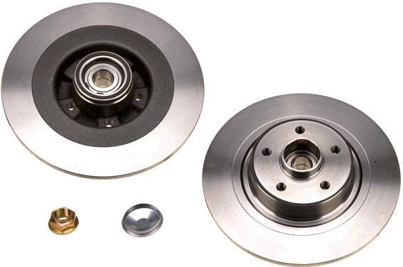 TRW Brake Disc DF4413BS 2pcs set - Brake Disc