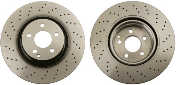 TRW Brzdový kotouč DF6077S sada 2ks - Brake Disc