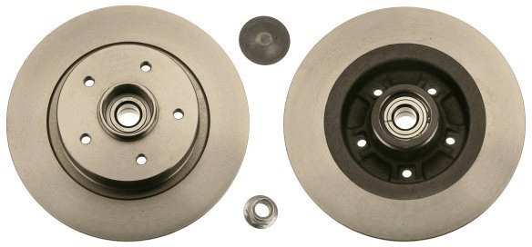 TRW Brake disc DF6127BS set of 2 - Brake Disc