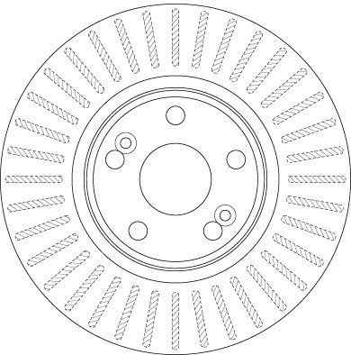 TRW Brake disc DF6233S set of 2 - Brake Disc