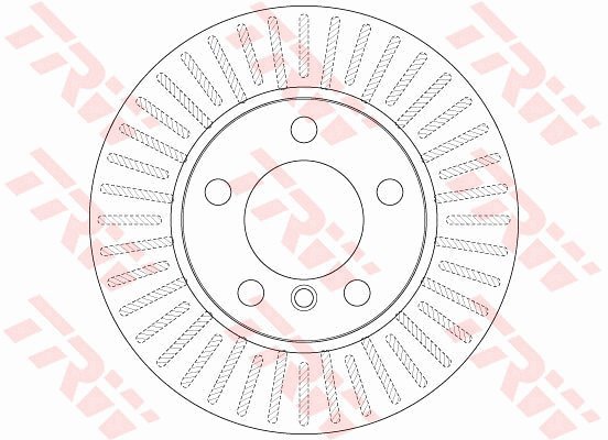 TRW Brake disc DF6255 set of 2 - Brake Disc