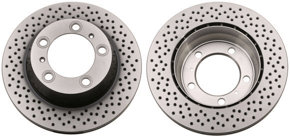 TRW Brake disc DF6298S set of 2 - Brake Disc