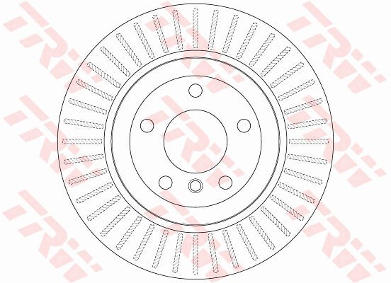 TRW Brake disc DF6299 set of 2 - Brake Disc