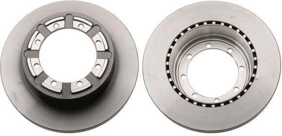 TRW Brake disc DF6335S set of 2 - Brake Disc