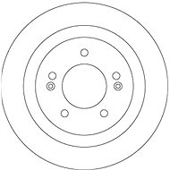 TRW Brake disc DF6367 set of 2 - Brake Disc
