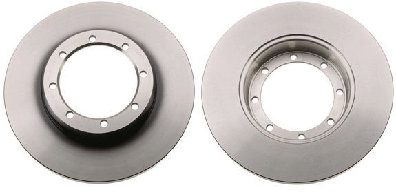 TRW Brake disc DF6372 set of 2 - Brake Disc