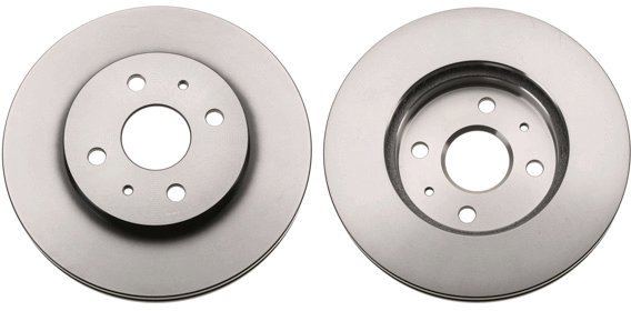 TRW Brake disc DF6407 set of 2 - Brake Disc