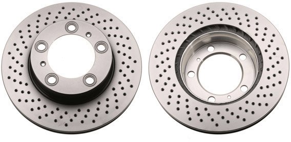 TRW Brake disc DF6413S set of 2 - Brake Disc
