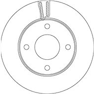 TRW Brake disc DF6417 set of 2 - Brake Disc