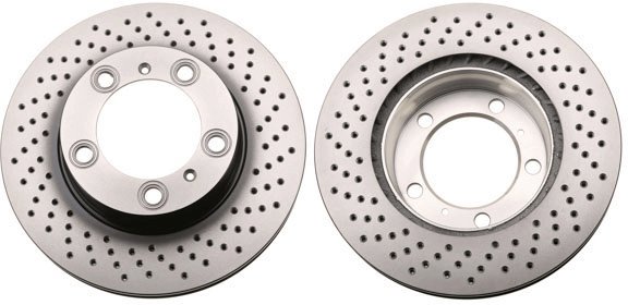 TRW Brake Disc DF6483S set of 2 - Brake Disc