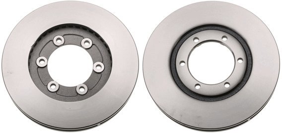 TRW Brzdový kotouč DF6487 sada 2ks - Brake Disc