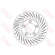 TRW Brake disc DF6541S set of 2 - Brake Disc