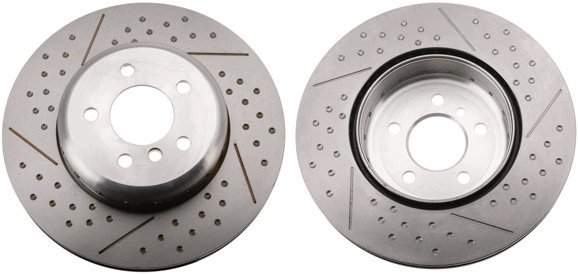 TRW Brzdový kotouč DF6601S sada 2ks - Brake Disc