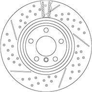 TRW Brake disc DF6606S set of 2 - Brake Disc