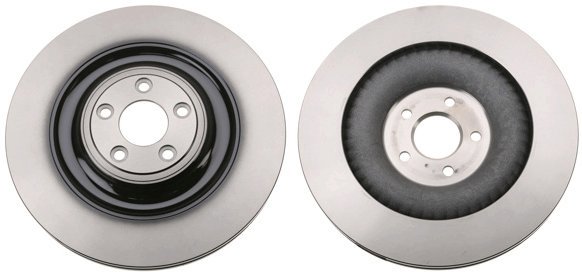 TRW Brake disc DF6654S set of 2 - Brake Disc