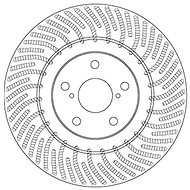 TRW Brake disc DF6692S set of 2 - Brake Disc