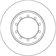 TRW Brake disc DF6711 set of 2 - Brake Disc