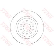 TRW Brake disc DF6714 set of 2 - Brake Disc