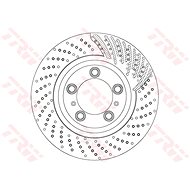 TRW Brake disc DF6721S set of 2 - Brake Disc