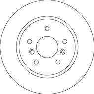 TRW Brzdový kotouč DF6787 sada 2ks - Brake Disc