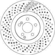 TRW Brake Disc DF6862S set of 2 - Brake Disc