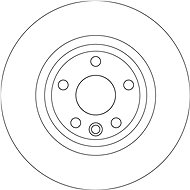 TRW Brake disc DF6947 set of 2 - Brake Disc