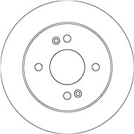 TRW Brake disc DF6949 set of 2 - Brake Disc