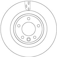 TRW Brake Disc DF6956S set of 2 - Brake Disc