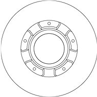 TRW Brake Disc DF6963S set of 2 - Brake Disc
