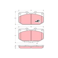 TRW Brake Pads GDB1006 - Brake Pads