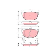 TRW Brake Pads GDB1010 - Brake Pads