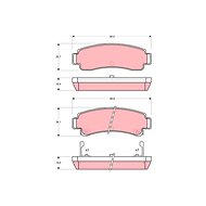 TRW Brake Pads GDB1014 - Brake Pads