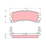 TRW Brake Pads GDB1018 - Brake Pads
