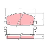 TRW Brake Pads GDB1020 - Brake Pads