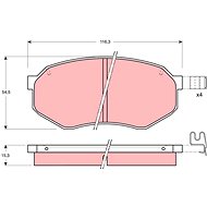 TRW Brake Pads GDB1026 - Brake Pads