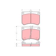 TRW Brzdové destičky GDB1029 - Brake Pads