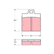 TRW Brake Pads GDB103 - Brake Pads