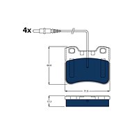 TRW Brake Pads GDB1031BTE - Brake Pads