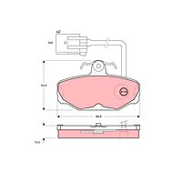 TRW Brake Pads GDB1035 - Brake Pads