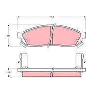 TRW Brake Pads GDB1038 - Brake Pads